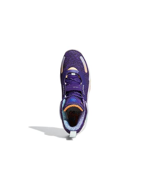 Adidas Blue D.O.N. Issue 3 Gca 'Playground Hoops' for men