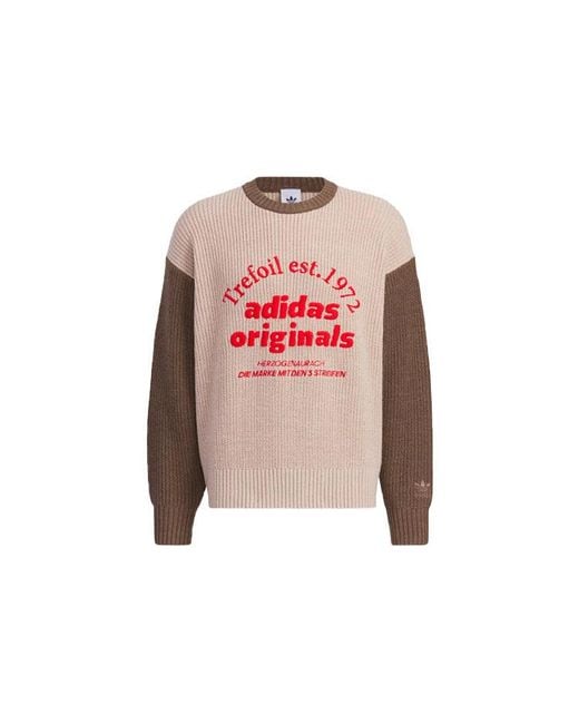 Adidas Pink Originals Classic Sport Sweater Asia Sizing for men