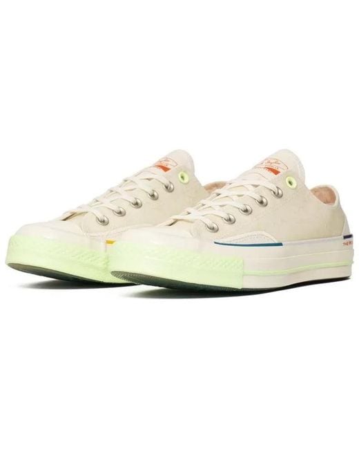 Converse White Pigalle X Chuck 70 Low 'Barely Volt' for men