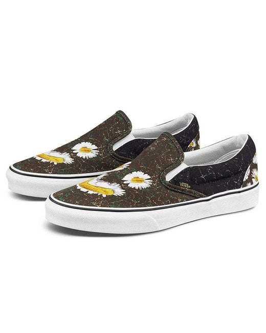 Vans Black Slip-On Low-Top Canvas Shoes for men