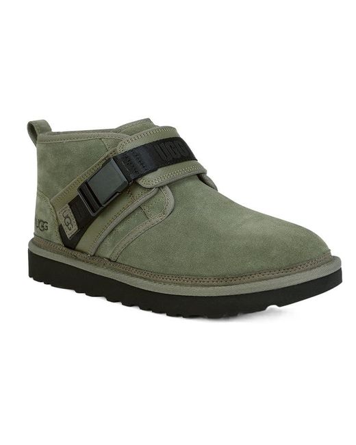 Ugg Green Neumel Snapback Fleece Lined for men