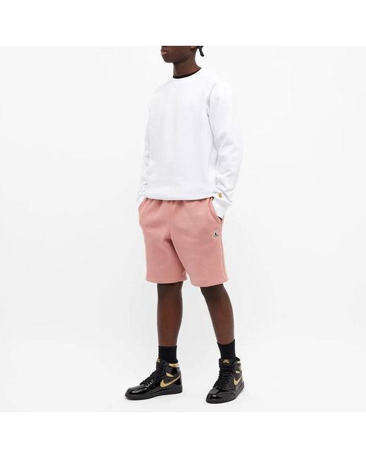 Nike Red X Union La Leisure Shorts 'Rust' for men