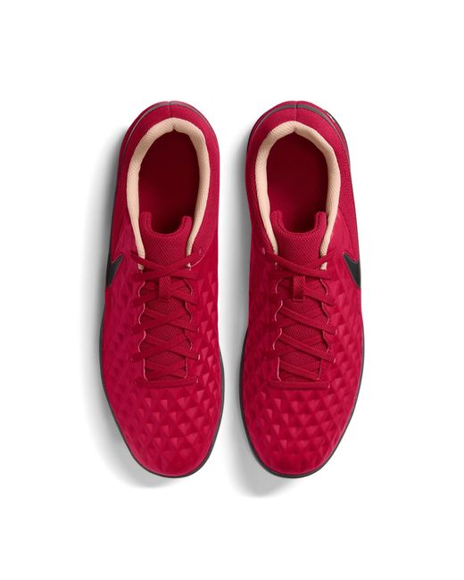 Nike Red Tiempo Legend 8 Club Ic Indoor Court for men