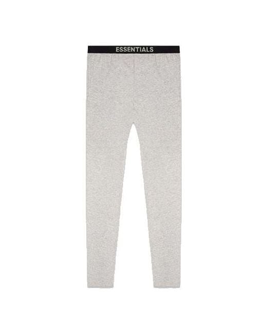 Fear Of God Gray Fw20 Lounge Pants 'Heather' for men