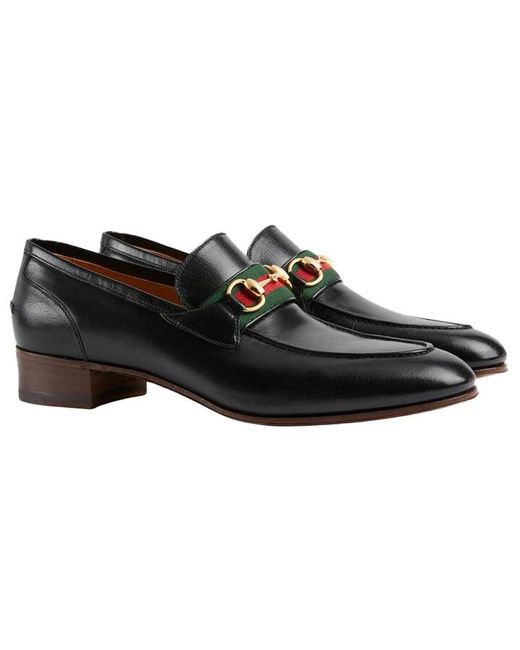 Gucci Black Horsebit Loafer for men