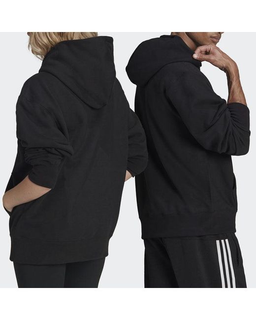 Adidas Black Originals Embroidered Small Label Solid Color Sports