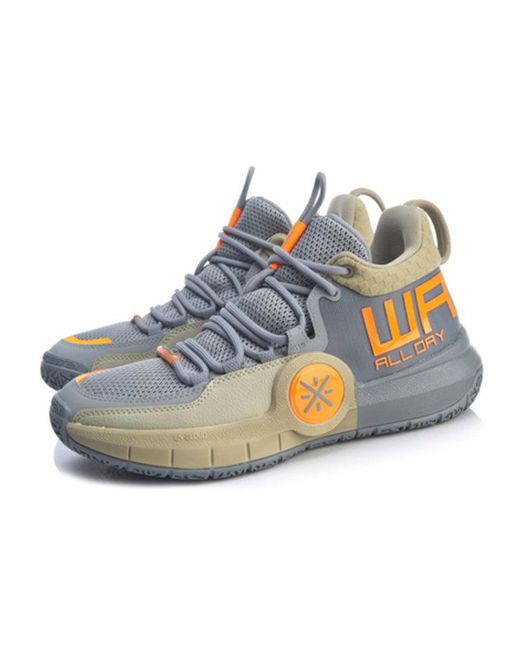 Li-ning Blue All Day 4 Creamkhaki' for men