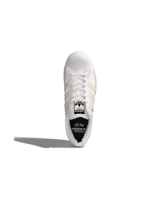 Adidas White Superstar '50Th Anniversary' for men