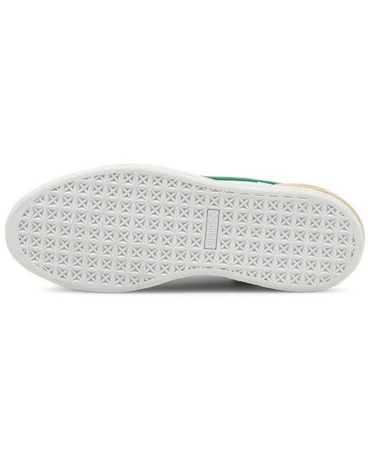 PUMA Green Suede Bloc Amazon' for men