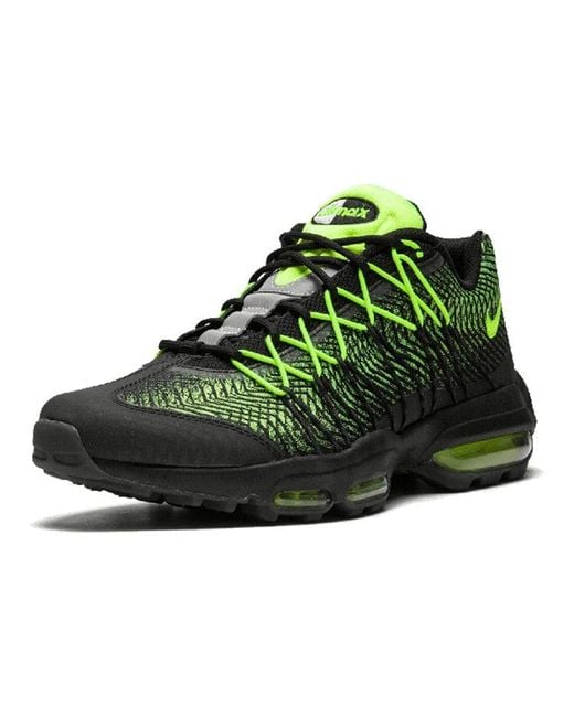Nike Green Air Max 95 Ultra Jacquard Volt' for men