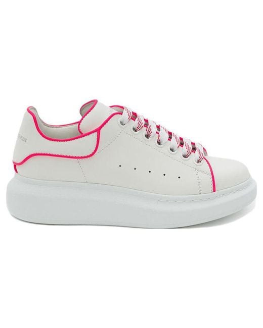 McQueen White (Wmns) Oversized Sneakers 'Fluo'