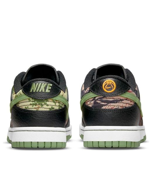 Nike Brown Dunk Low Se Multi-Camo' for men