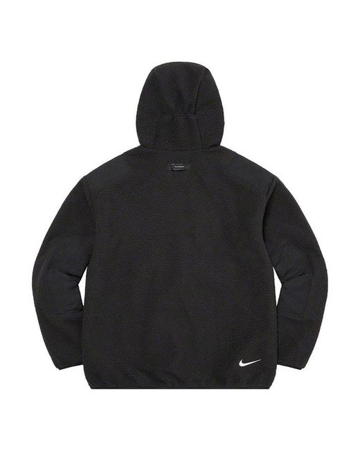 Supreme Black X Nike Acg Fleece Pullover for men