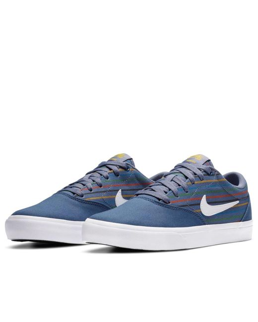 Nike Blue Charge Canvas Premium Sb 'Mystic' for men