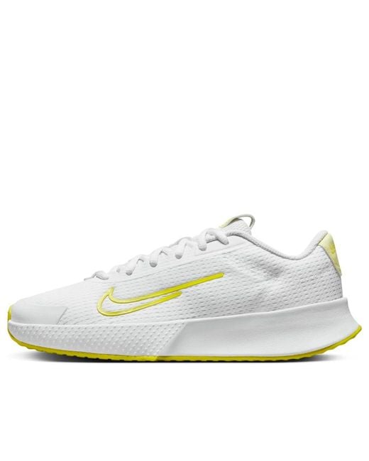 Nike White Court Vapor Lite 2 Hard Court Tennis Shoes
