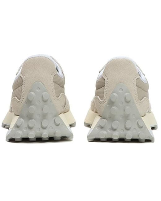 New Balance White (Wmns) 327 'Timberwolf Aluminum'