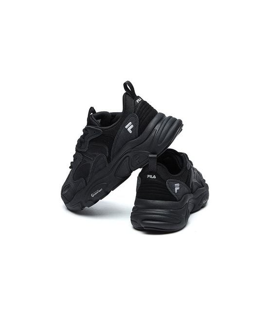 Fila Black (Wmns) Mars 2 Low-Top Running Shoes