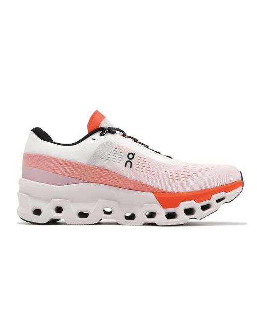 On Shoes Red Cloudmonster 2 'Undyed Flame' for men