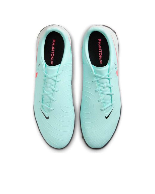 Nike Blue Phantom Gx 2 Academy Turf Low-Top Soccer Shoes for men