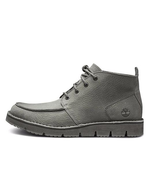 Timberland Black Chukka Westmore Moc-toe Boots for men