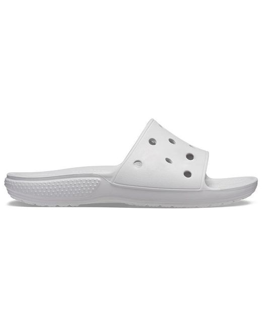 CROCSTM White Classic Slide for men
