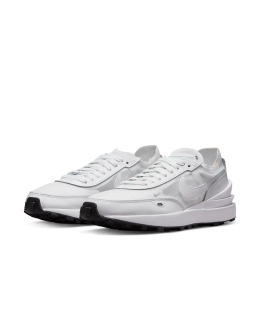 Nike White (Wmns) Waffle One