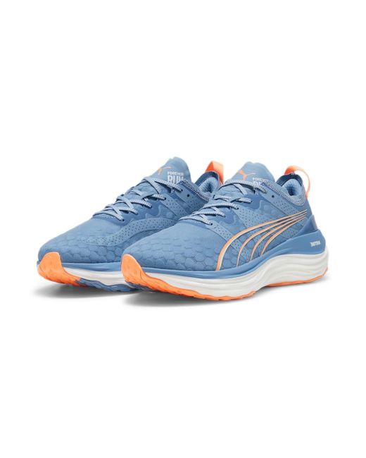 PUMA Blue Foreverrun Nitro 'Zen Neon Citrus' for men