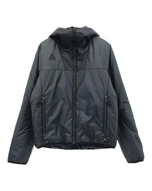 Nike Black Lab Acg Primaloft Hooded Jacket 'Anthracite' for men