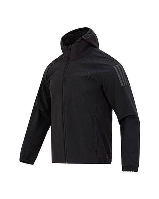 Adidas Black Id Warm Jacket for men