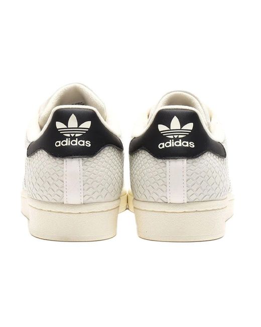 Adidas White Atmos X Superstar 'G-Snk' for men