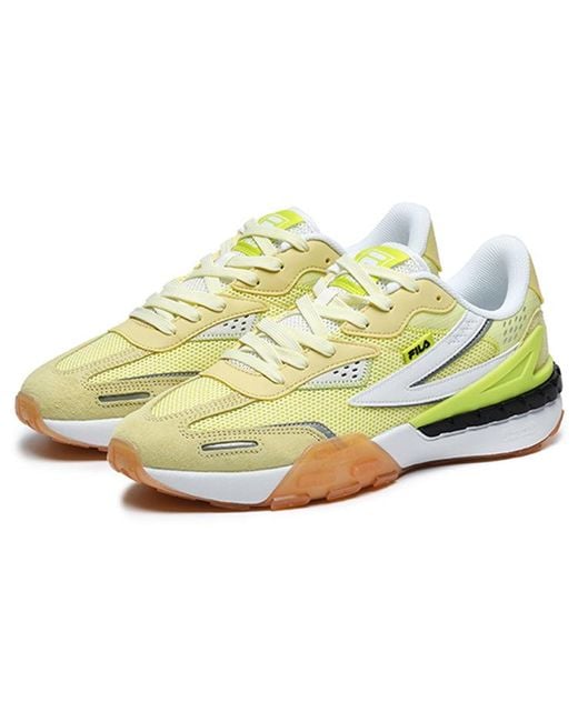 Fila Yellow Renno Classics Sneakers for men