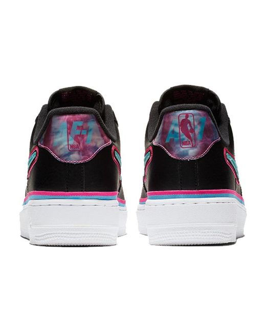 Nike Black Air Force 1 '07 Lv8 Sport 'South Beach' for men