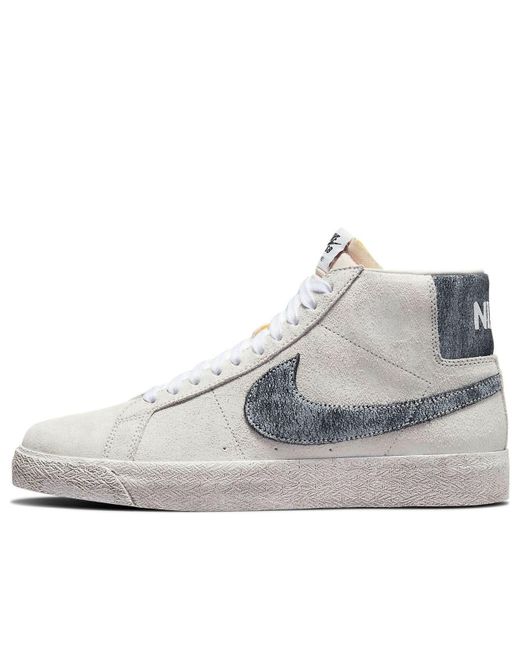 Nike White Zoom Blazer Mid Premium Sb 'Faded Pack for men
