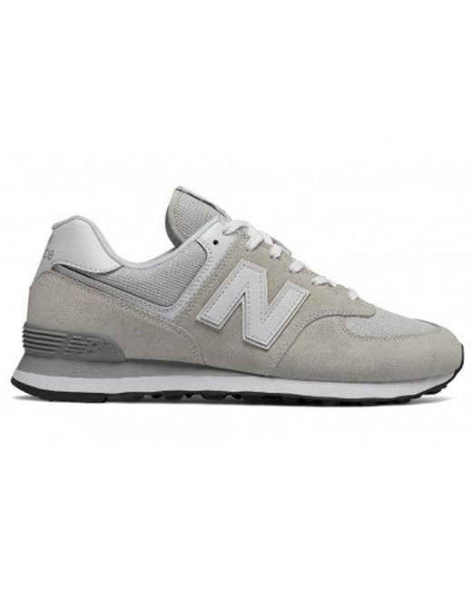 New Balance White 574 Nimbus Cloud' for men