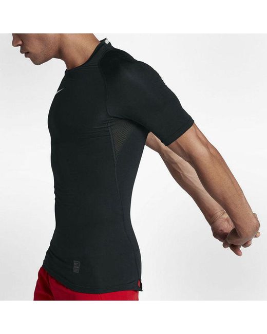 Nike Black Pro Quick Dry Training Sports Short Sleeve for men