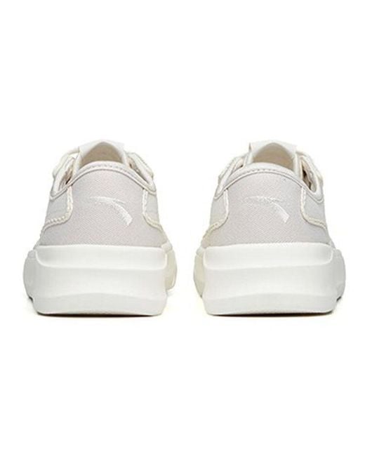 Anta White (Wmns) Life Series Sneakers