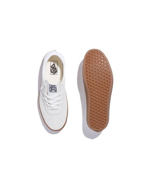 Vans White Sport Low Shoes for men