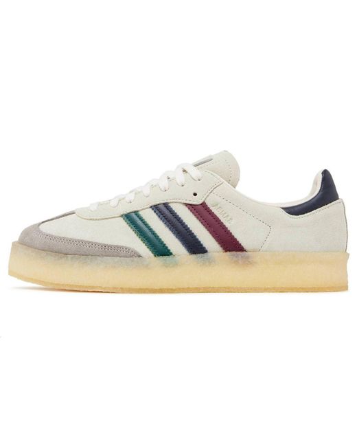 Adidas White X Ronnie Fieg X Clarks 8Th Street Samba 'Kithmas for men