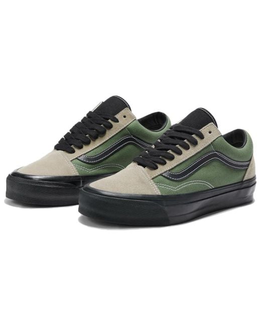 Vans Green Premium Old Skool 36 'Aluminum' for men