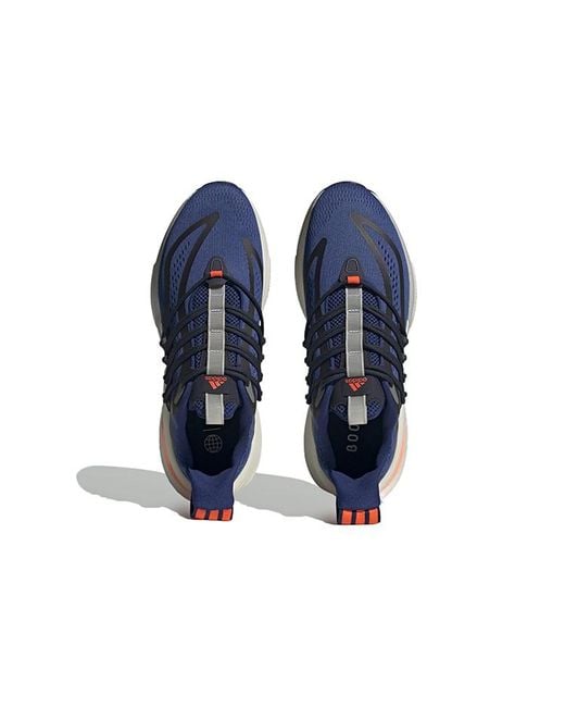Adidas Blue Alphaboost V1 'Victory Solar' for men