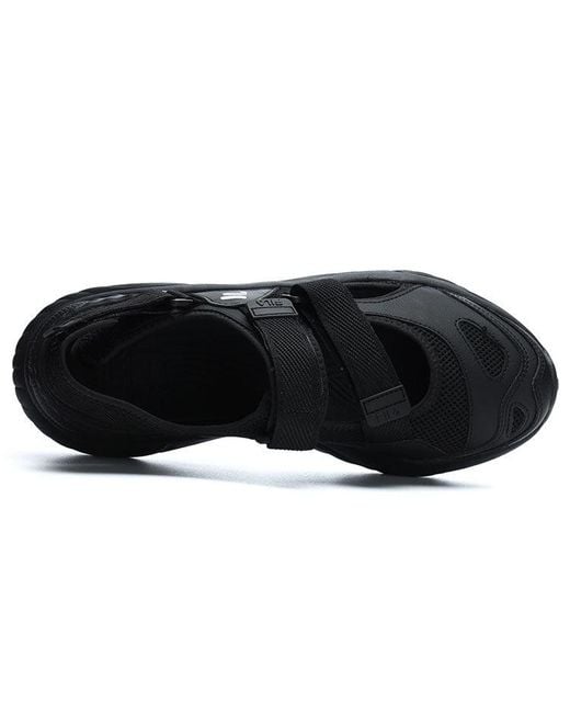 Fila Black Conch Sandals for men
