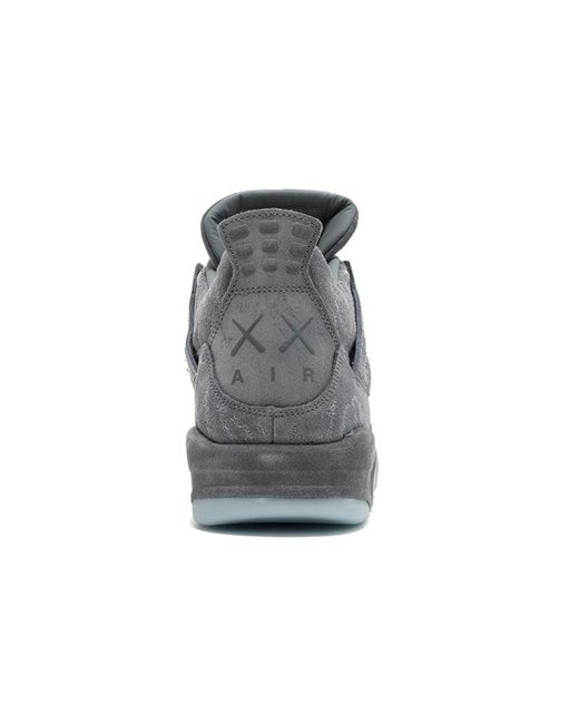 Nike Gray Air 4 Retro Kaws "Kaws" Shoes