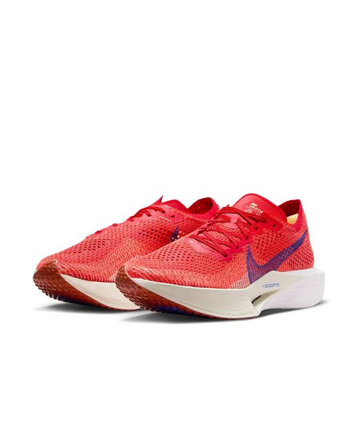 Nike Red Zoomx Vaporfly Next% 3 for men