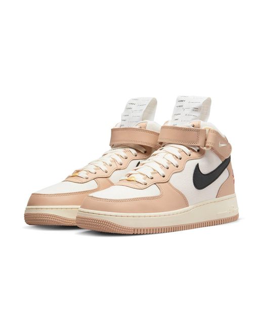 Nike Natural Air Force 1 Mid '07 Lx Summer/-Pale Ivory Dx2938-200 for men