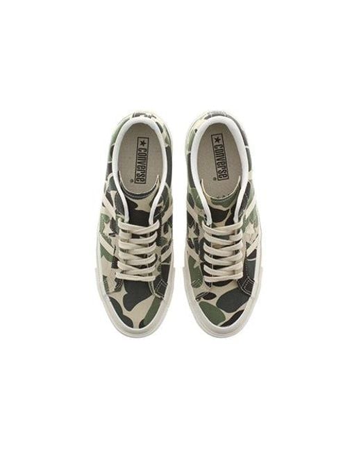 Converse Green Star&Bars 83 Camo for men