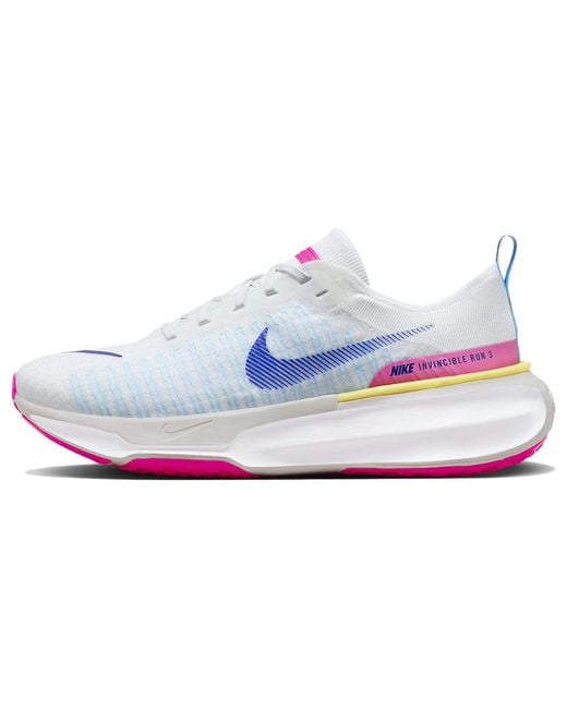 Nike White Zoomx Invincible Run Flyknit 3 'Resolutions' for men