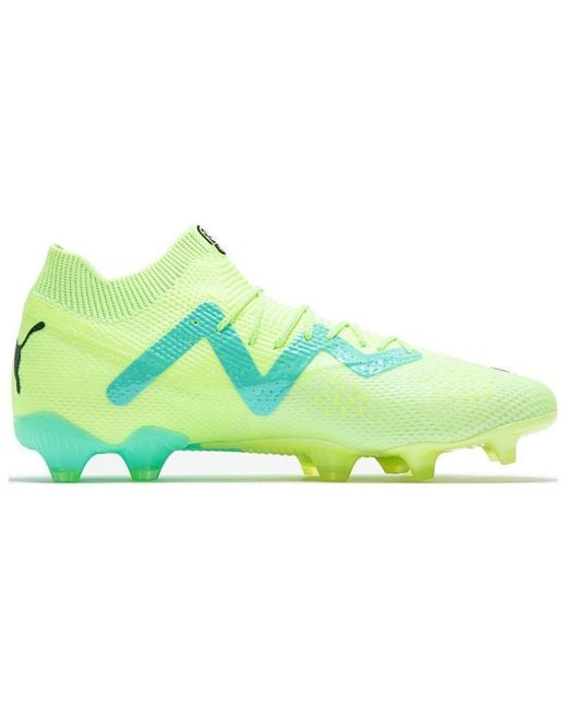 PUMA Green Future Ultimate Fg Ag 'Electric Peppermint Fast' for men