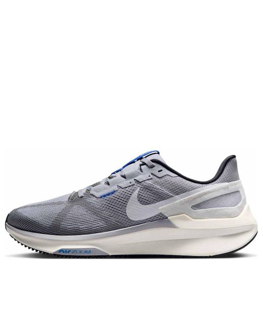 Nike Gray Air Zoom Structure 25 Shoes for men