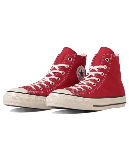 Converse Red Chuck Taylor All Star Us High Top 'Classic' for men