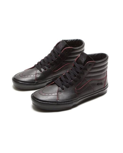 Vans Black Skate Sk8-Hi 'Wearaway' for men